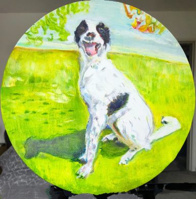 Betty Meet the heart behind the eyes-this portrait captures the soul of a beloved companion